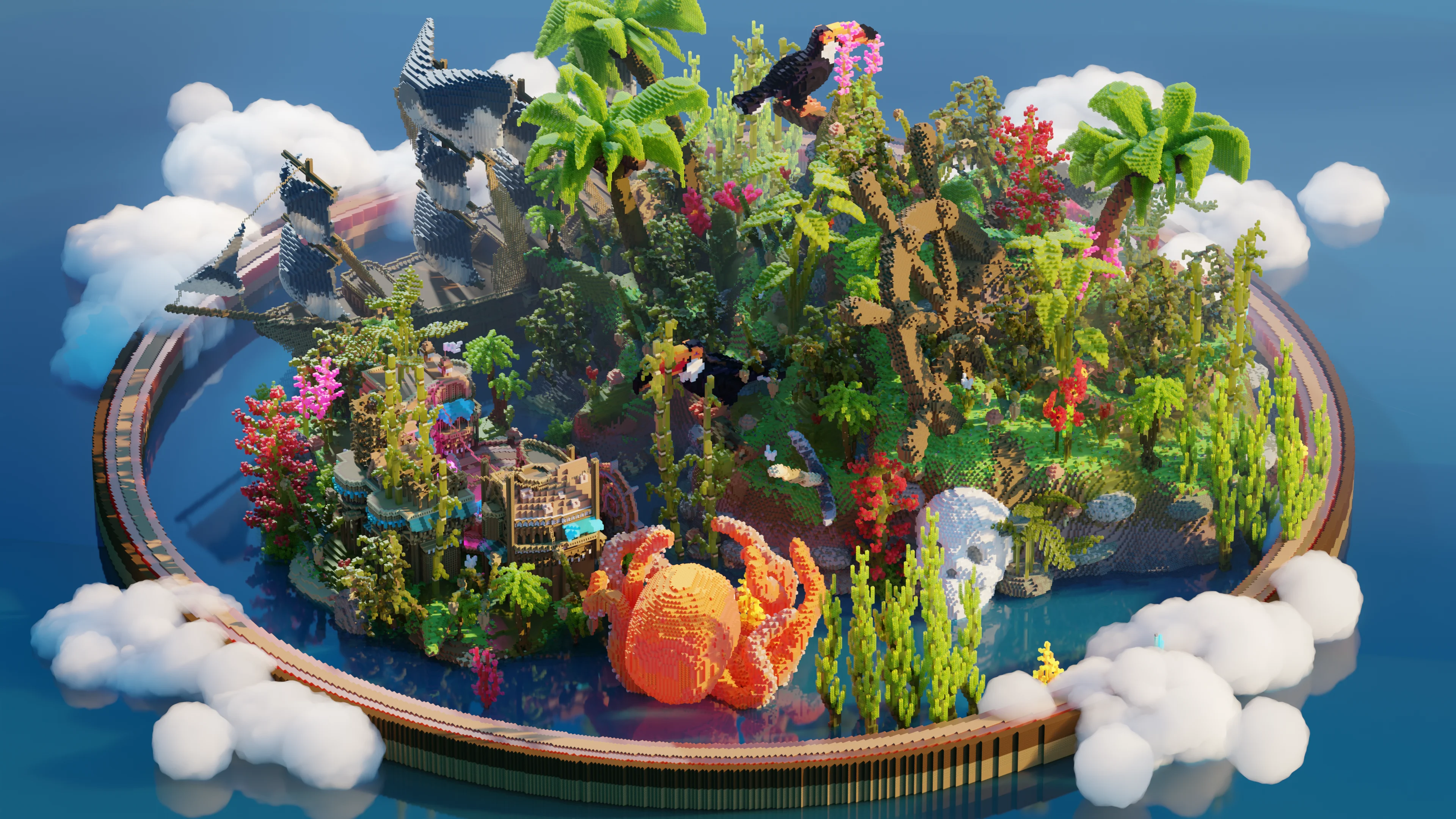 🐼 HCF Spawn FANTASY 🐼 Minecraft Map